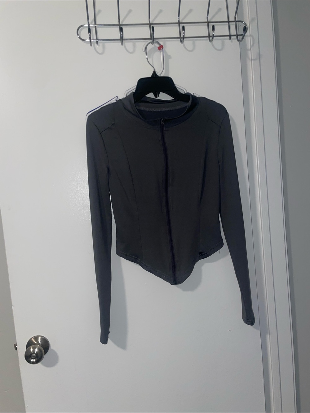Dri fit women’s gray jacket